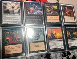 Magic MTG Binder Collection Lot-See Photos!! Imperial Seal City of Brass + More - Image 1