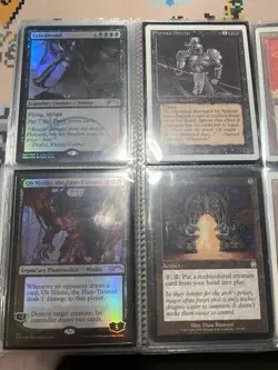Magic MTG Binder Collection Lot-See Photos!! Imperial Seal City of Brass + More - Image 4