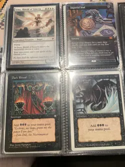 Magic MTG Binder Collection Lot-See Photos!! Imperial Seal City of Brass + More - Image 5