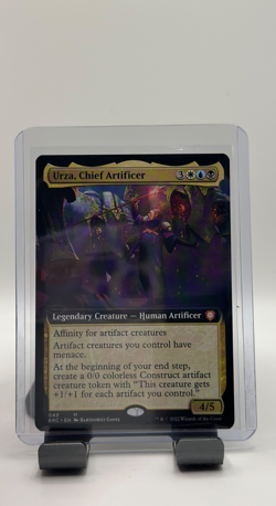 MTG, Urza, Chief Artificer NM (Extended Art) Commander the Brothers' War Regular - Image 1