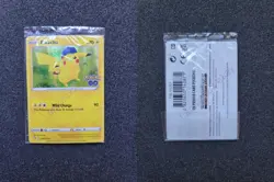 PIKACHU 028/078 HOLO RARE POKEMON GO POKEMON NM - Image 1