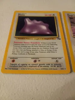 Pokemon TCG Koga's Ditto 10/132 Gym Challenge Holo Rare - Image 3