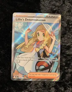 Pokemon TCG Lillie's Determination Full Art 169/132 Mega Evolution Mint!! New UR - Image 2