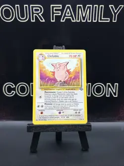 Pokemon TCG - Clefable 17/64 - Jungle - Regular - Unlimited Rare - 1999 WOTC LP - Image 1