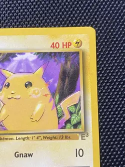 E3 Pikachu 1999 Pokemon Base Set Yellow Cheeks 58/102 Tcg Wotc Wizards - Image 3