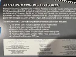 2x Pokemon Unova Heavy Hitters Sealed Premium Collection BRAND New SEALED - Image 3