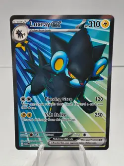 Luxray ex 195/167 Pokemon Twilight Masquerade Holo Ultra Rare Full Art - Image 1