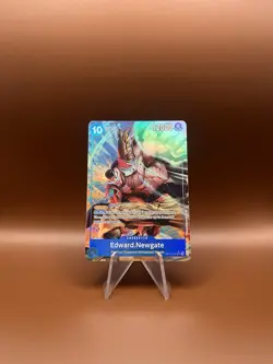Edward Newgate Alt Art OP13-042 One Piece Card Game: Carrying On His Will - Image 1