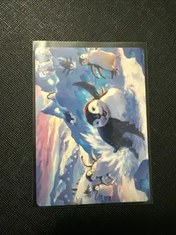Otter-Penguin Art Card -Art Series: Avatar: The Last Airbender (ASTLA) Magic MTG - Image 1