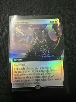 Winnowing (Extended Art) Lorwyn Eclipsed Foil - Image 1