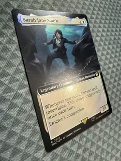 MTG Sarah Jane Smith #0938 Surge Foil Extended Art Rare UB: Doctor Who (WHO) - Image 2