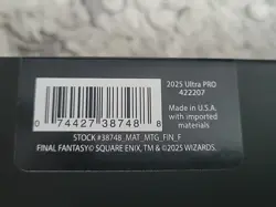Ultra Pro Playmat MTG x Final Fantasy - Jumbo Cactuar #ML - Image 3