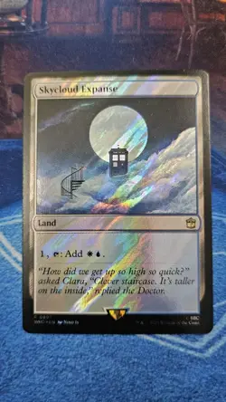 MTG Skycloud Expanse (Surge Foil) | NM Foil | Universes Beyond:Doctor Who - Image 1