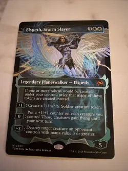 Elspeth, Storm Slayer (Showcase) Tarkir: Dragonstorm Foil - Image 1