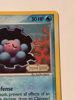 Pokemon Card - Clamperl 51/92 TCG EX Legend Maker Reverse Holo Stamped MP - Image 3