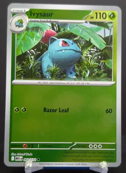 Pokemon Ivysaur #002/132 English Mega Evolution Reverse Holo - Image 1