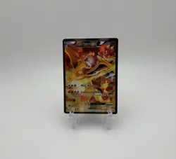 2016 Pokemon XY - Black Star Promos Charizard EX Full Art Holo #XY121 - MP - Image 1