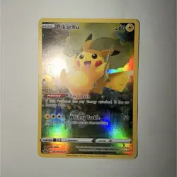 Pokemon Pikachu GG30/GG70 Crown Zenith Galarian Gallery Ultra Rare Holo Full Art - Image 1
