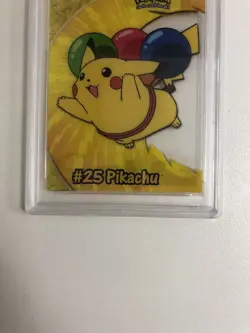 2000 Topps Pokemon Pikachu TV Animation Clear Cards Gem Mint #PC1 PSA 10 - Image 4