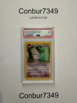 2000 POKEMON ROCKET DARK SLOWBRO-HOLO 1ST EDITION PSA 9 - Image 1
