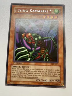 Yugioh Flying Kamakiri #1 Rare 1st Edition MRL-091 HP - Image 1