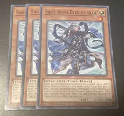 3x Sage with Eyes of Blue sdwd-en013 1st Edition (NEW) Common Yu-Gi-Oh! Playset - Image 1