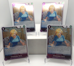 Vinsmoke Sora Playset - OP12-062 x4 - Legacy of the Master - One Piece TCG - Image 1
