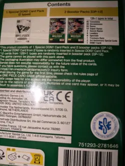 One Piece TCG Legacy Of The Master OP12 Double Pack Set 8 DP08 - Image 3