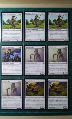 MTG Magic The Gathering Cards Kithkin Tribe Lot x19 Lorwyn Block Morningtide LP - Image 1