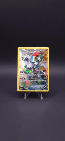 White Kyurem XY81 Full Art Holo Promo Pokemon Card - Black Star XY - LP+ - Rare - Image 1