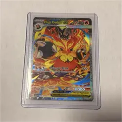 Pokemon Mega Emboar EX Holo Card 273/217 Nintendo TCG Standard Fire - Image 1