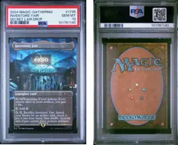 MTG PSA 10 Non-Foil X Marvel's Iron Man "Inventor's Fair" #1735 Secret Lair Drop - Image 3