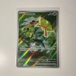 Pokemon TCG Caterpie 172/165 Sv: Scarlet & Violet 151 Illustration Rare Holo - Image 1