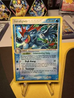 Feraligatr EX Unseen Forces Reverse Holo Rare Pokemon Card 4/115 120HP DMG - Image 1