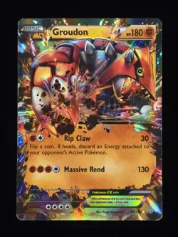 Groudon EX 85/160 Pokemon XY - Primal Clash 🔥🔥🔥 - Image 1