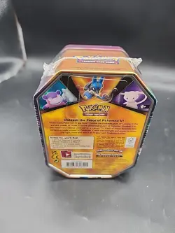 Pokemon TCG Mew V Forces Tin - New & Factory Sealed - 4 packs - Image 3