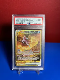 2023 Pokemon Crown Zenith Origin Forme Palkia VSTAR GG67 PSA 10 English GEM MT - Image 1
