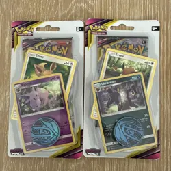 POKEMON SUN & MOON UNIFIED MINDS BLISTER Umpreon Pack And Espeon Pack - Image 1