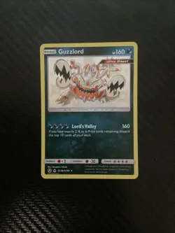 Guzzlord SV26/SV94 Shiny Holo Rare- 2019 Pokemon Hidden Fates NM - Image 1