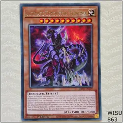 Ultimate Conductor Tyranno - WISU-EN009 - Rare 1st Edition Yugioh - Image 1