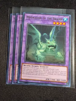 Yugioh - 3x Mudragon of the Swamp TOCH-EN049 Unlimited Rare NM - Image 1
