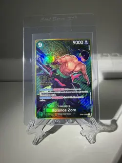 Roronoa Zoro (One Piece Japanese Version 2nd Anniversary Set) NM English - Image 1