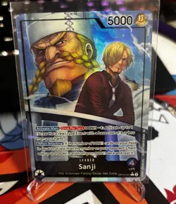 Sanji OP12-041 Leader Alt Art One Piece Legacy of the Master ENGLISH Mint/NM - Image 1
