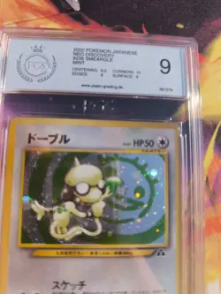 Pokemon Card Smeargle Farbeagle Neo Discovery Holo Entdeckung Japanese PSA PGS 9 - Image 4