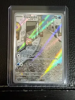 Slowpoke 204/198SV01 Scarlet & Violet Base Set Holo Card - Image 1