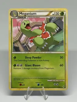 Meganium 27/95 Call of Legends Rare Pokemon Card LP - Image 1