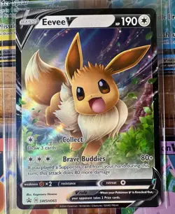 Eevee Evolutions V Promo Complete SWSH 9 Card Set Eeveelutions Pokemon TCG NM - Image 3