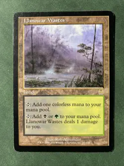 Llanowar Wastes - Apocalypse - Magic The Gathering NM - Image 1
