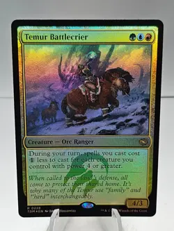 NM Foil Temur Battlecrier, MTG, Tarkir Dragonstorm, Magic the Gathering, 228 - Image 1
