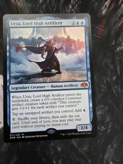 MTG Urza, Lord High Artificer M Dominaria Remastered 71 NM - Image 1